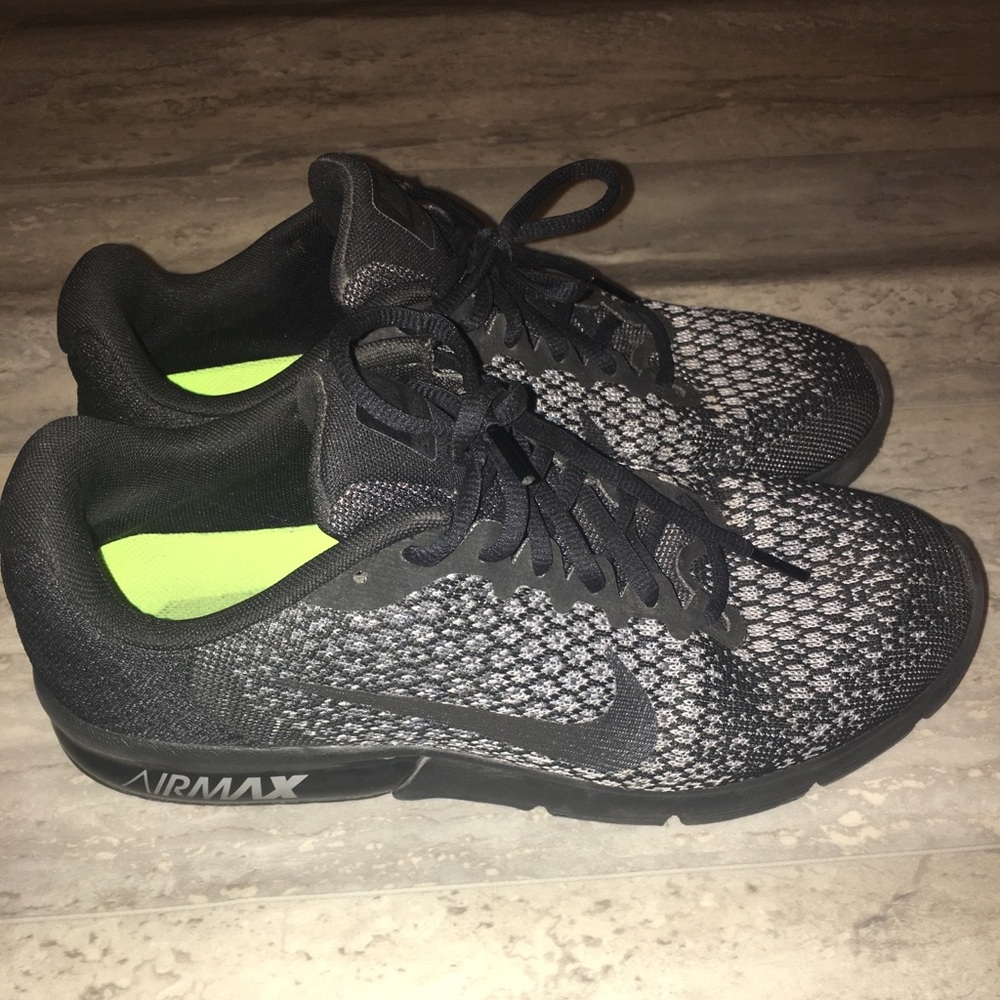 Black men Nike airmax shoes